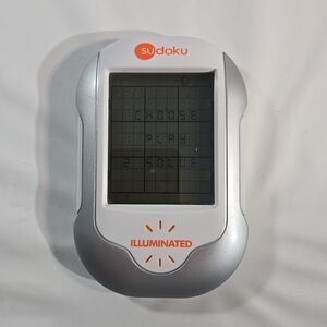 Handheld Console - Silver and White